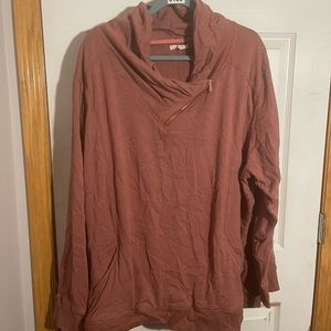 Maurices cowl neck pull over sweatshirt size 4X